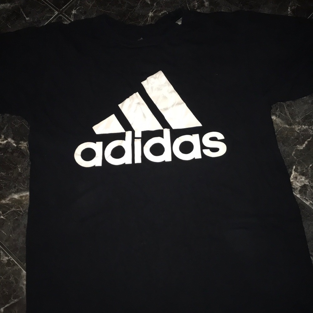 T-shirt with adidas logo